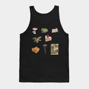 fairycore cottagecore sticker pack Tank Top